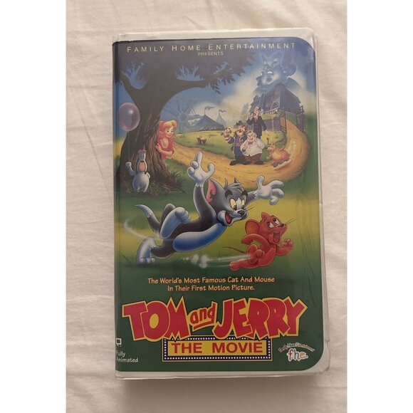 Tom and Jerry The Movie 1993 VHS Video Cassette Tape - Picture 1 of 5